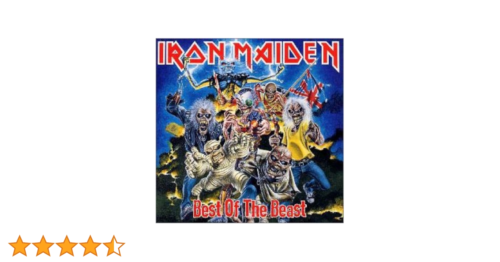 英国盤！2CD！IRON MAIDEN / ベスト・オブ・ザ・ビースト IRON MAIDEN - Best Of The B'Sides 2-CD RARE & OOP (Nov 2002